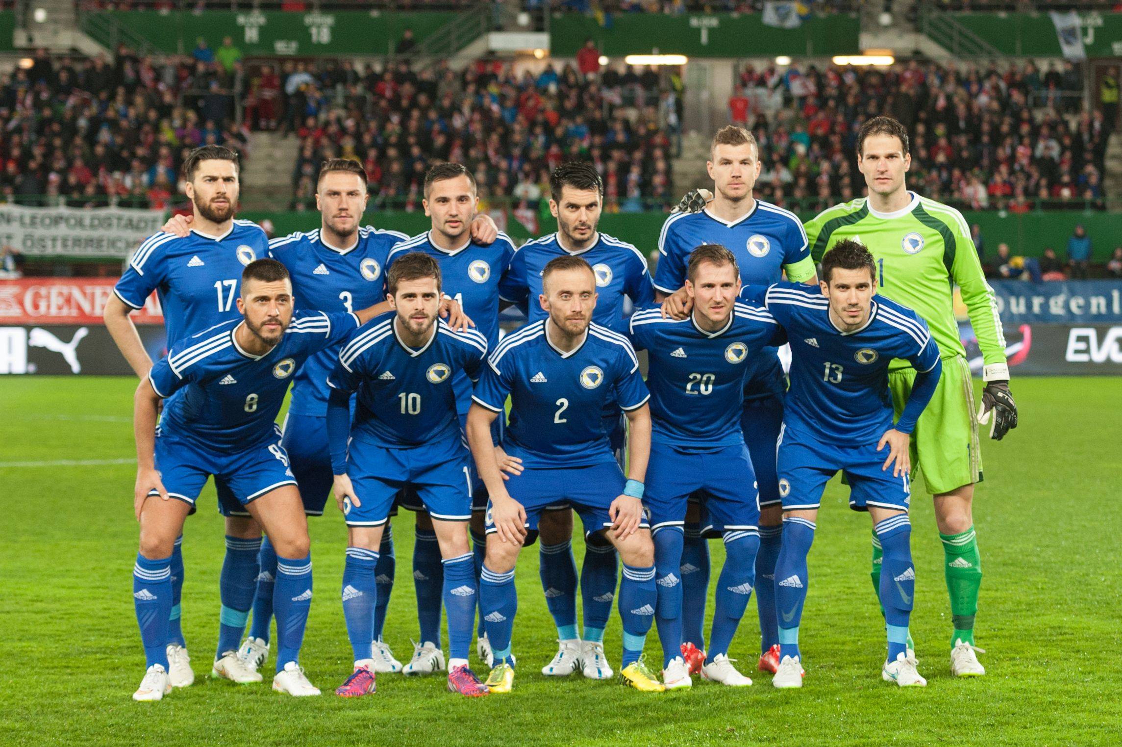 2021年欧洲杯波黑球队：坚韧与希望同在
